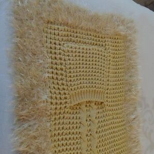 Gorgeous gold shawl with pockets